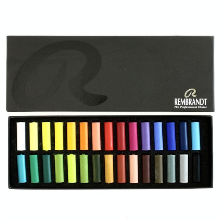 Boîte de 30 demi-pastels secs Rembrandt - Rembrandt - Rougier et Plé