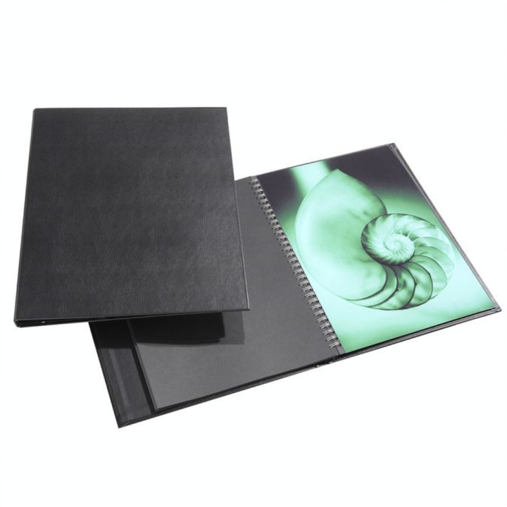 Press-book Modebook à spirales + 10 pochettes - Prat - Rougier et Plé