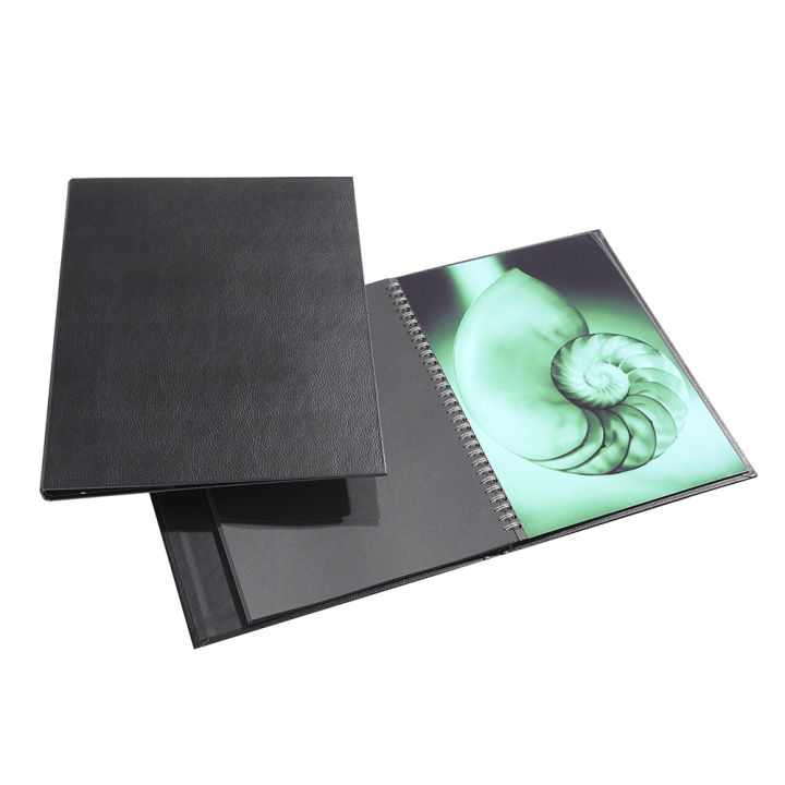 Press-book Modebook à spirales + 10 pochettes - Prat - Rougier et Plé