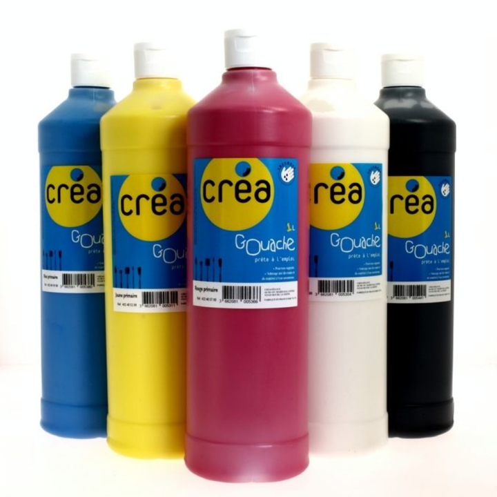 Gouache enfant 1 L - Créa - Rougier et Plé