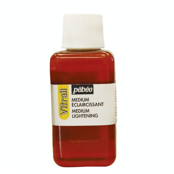 Médium éclaircissant 250 ml pour peinture Vitre de Pébéo - Pébéo - Rougier et Plé