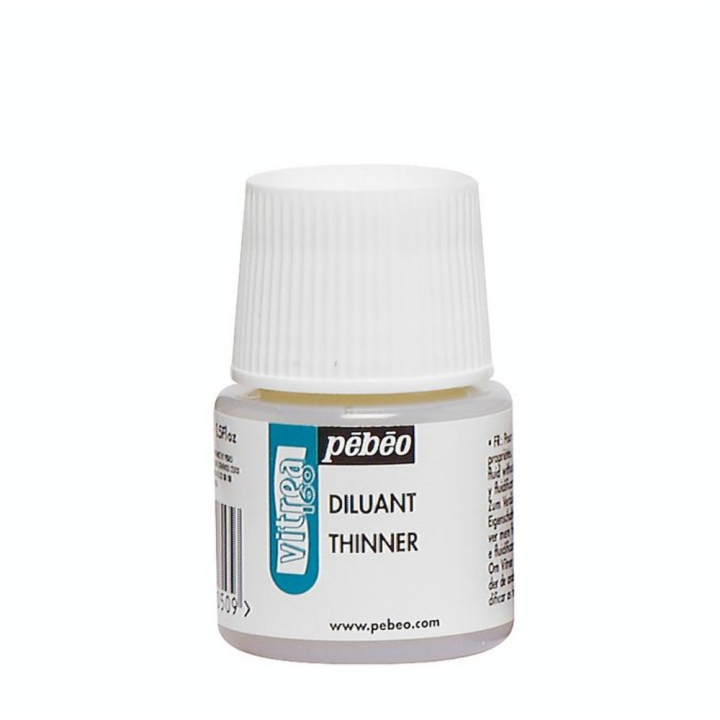 Diluant 45 ml pour peinture Vitrea 160 de Pébéo - Pébéo - Rougier et Plé