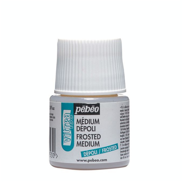 Médium dépoli 45 ml pour peinture Vitrea 160 de Pébéo - Pébéo - Rougier et Plé