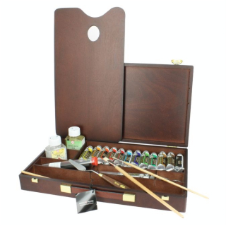 Peinture à l'huile extra-fine Coffret en bois Professional Royal Talens - Rembrandt - Rougier et Plé