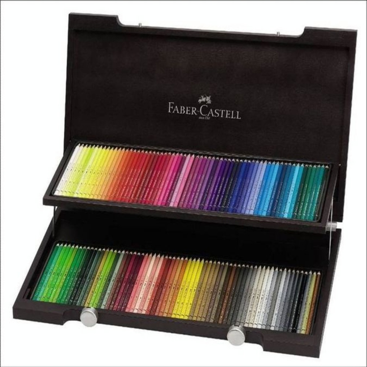 Crayon aquarellable Albrecht Dürer - Coffret en bois 120 couleurs - Faber-Castell - Rougier et Plé