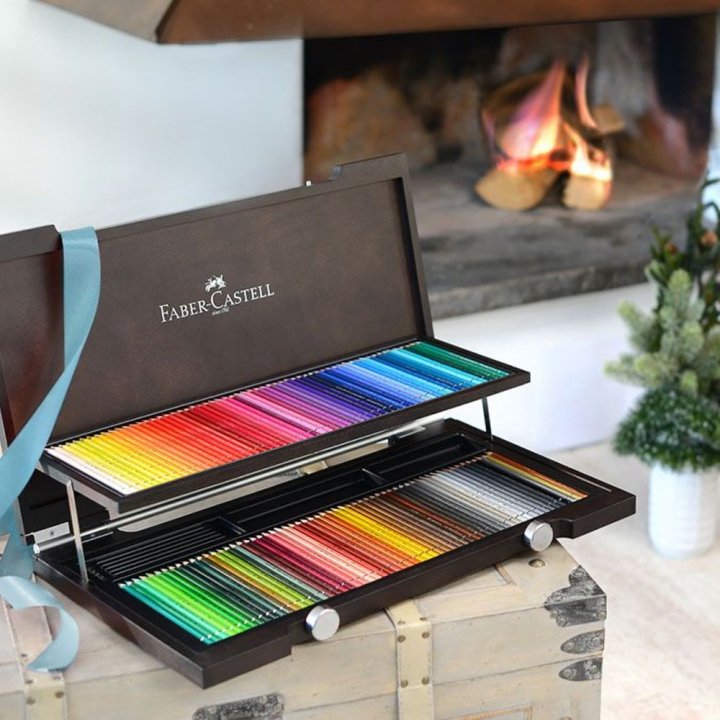 Crayon aquarellable Albrecht Dürer - Coffret en bois 120 couleurs - Faber-Castell - Rougier et Plé