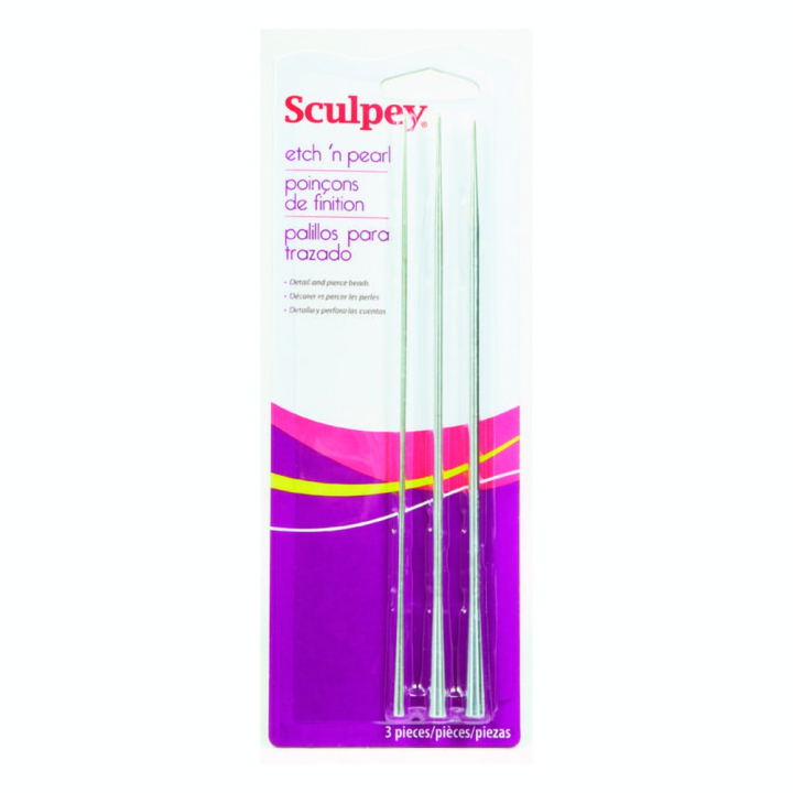 Set de 3 outils de modelage pour perles - Sculpey - Rougier et Plé