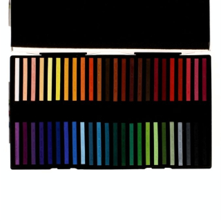 Coffret de 48 pastels sec carrés Conté - Conté à Paris - Rougier et Plé