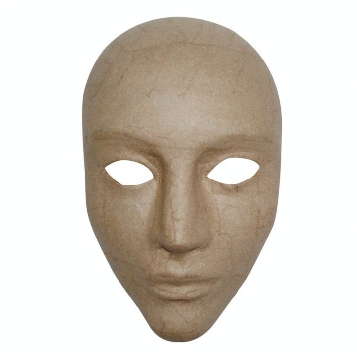 Masque en papier mâché intégral - Décopatch - Rougier et Plé