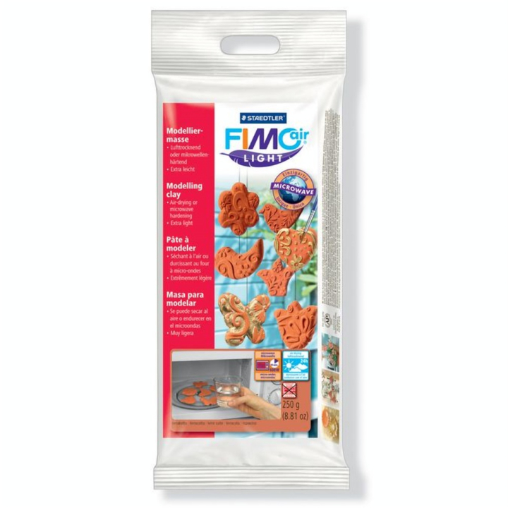 Pâte à modeler Light terracotta 250 g - Fimo Air - Rougier et Plé