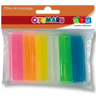 Pâte à modeler assortiment n°1 set de 12 - Oyumaru - Rougier et Plé