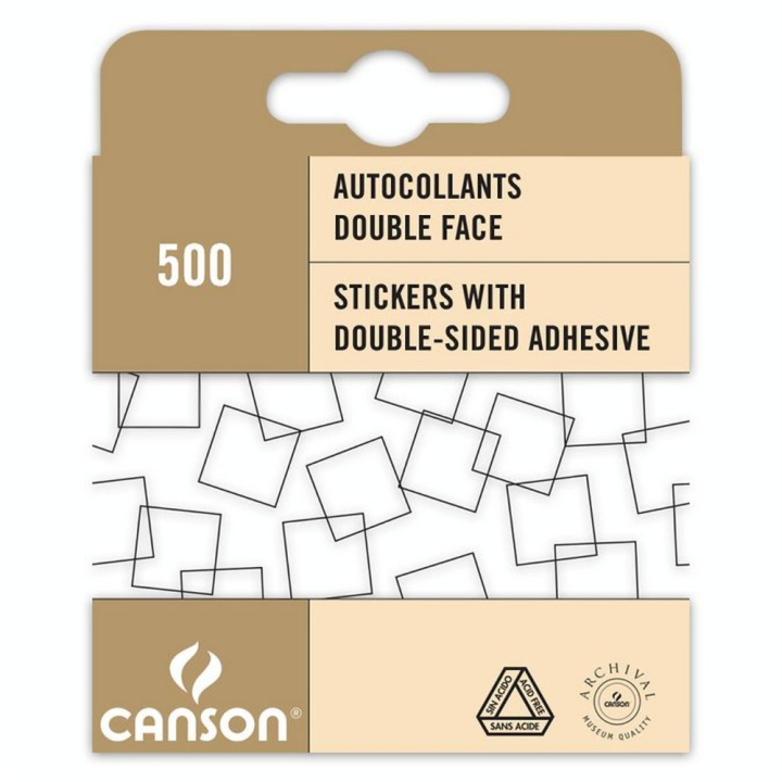 Boîte de 500 autocollants pour photos - Canson - Rougier et Plé