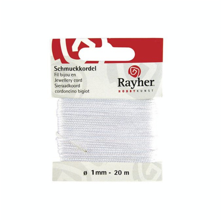 Cordon bijou blanc - Rayher - Rougier et Plé