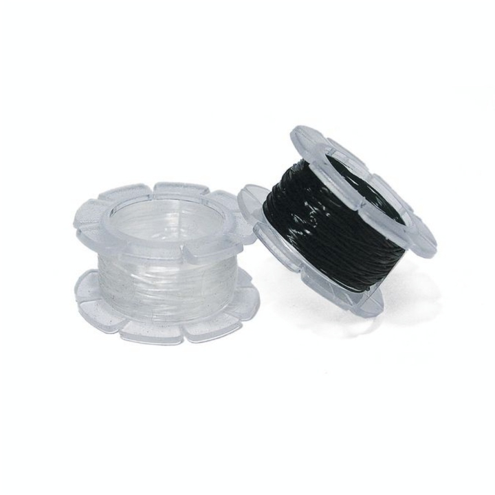 Fil élastique Magic-Stretch noir - Rayher - Rougier et Plé