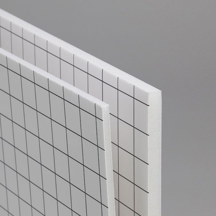 Carton mousse blanc 5 mm avec 1 face adhésive - Airplac - Rougier et Plé