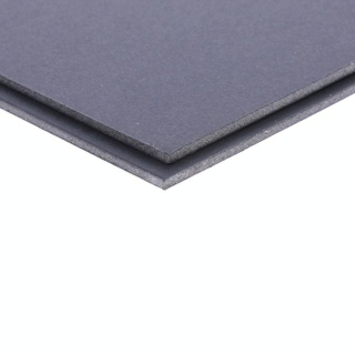Carton mousse noir 3 mm 2 faces mates 50 x 65 cm - Airplac - Rougier et Plé