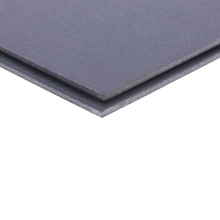 Carton mousse noir 3 mm 2 faces mates 50 x 65 cm - Airplac - Rougier et Plé