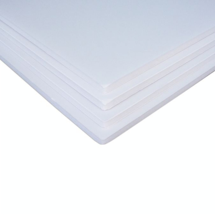 Lot de 4 cartons mousse 5 mm 2 faces de papier couché A3 - Airplac - Rougier et Plé