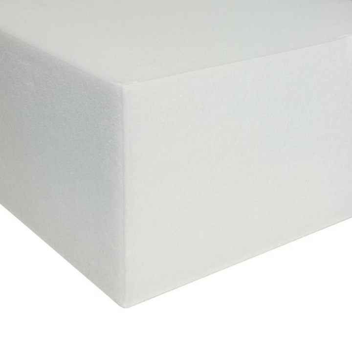 Bloc de mousse cellulaire blanc 8 x 30 x 30 cm - Airplac - Rougier et Plé