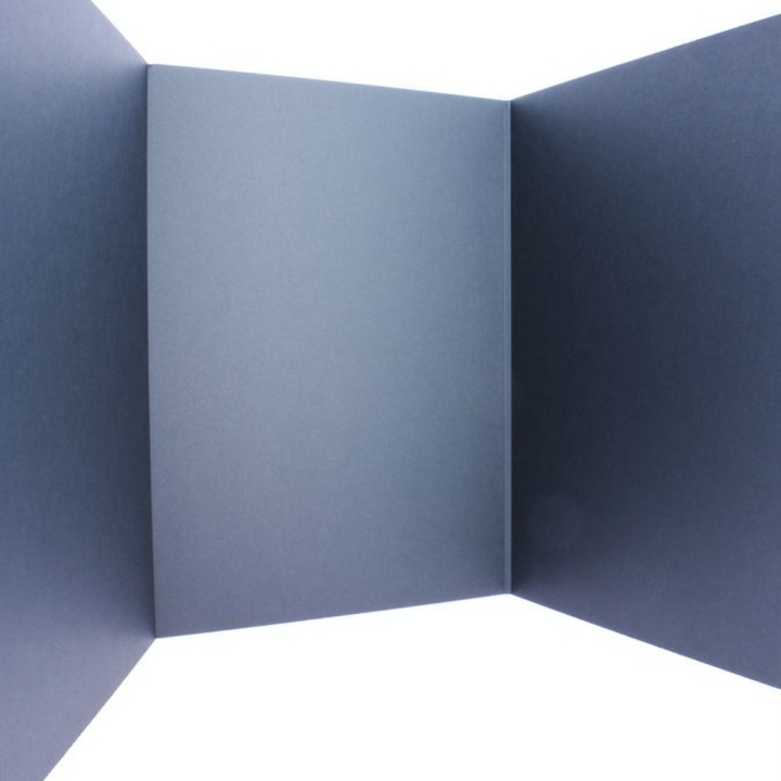 Triptyque de présentation noir 5 mm panneaux A3 - Airplac - Rougier et Plé