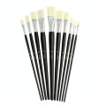 Set de 10 pinceaux en soie de porc long - Créa - Rougier et Plé