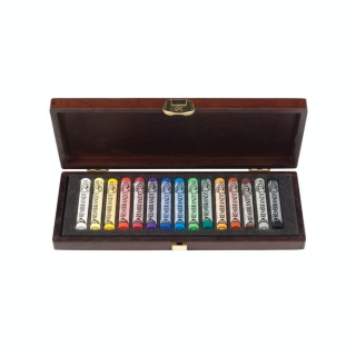 Coffret en bois de 15 pastels - Talens - Rougier et Plé