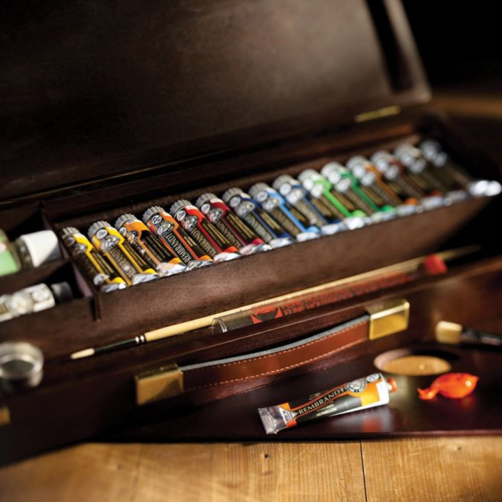 Coffret en bois huile extra fine TRADITIONNELLE - Talens - Rougier et Plé