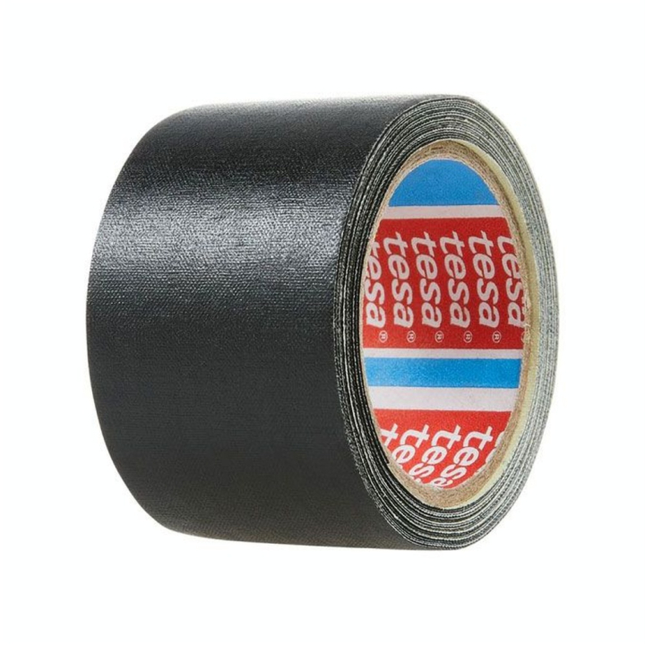 Rouleau de toile adhésive noire Power Perfect 38 mm x 2,75m - Tesa - Rougier et Plé