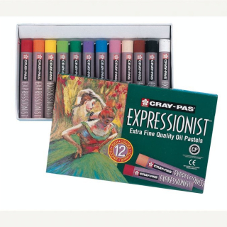 Boîte de 12 pastels à l'huile Expressionist - Cray Pas - Rougier et Plé