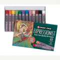 Boîte de 12 pastels à l'huile Expressionist - Cray Pas - Rougier et Plé