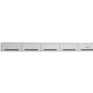 Règle de coupe 100 cm bord acier - Graphoplex - Rougier et Plé