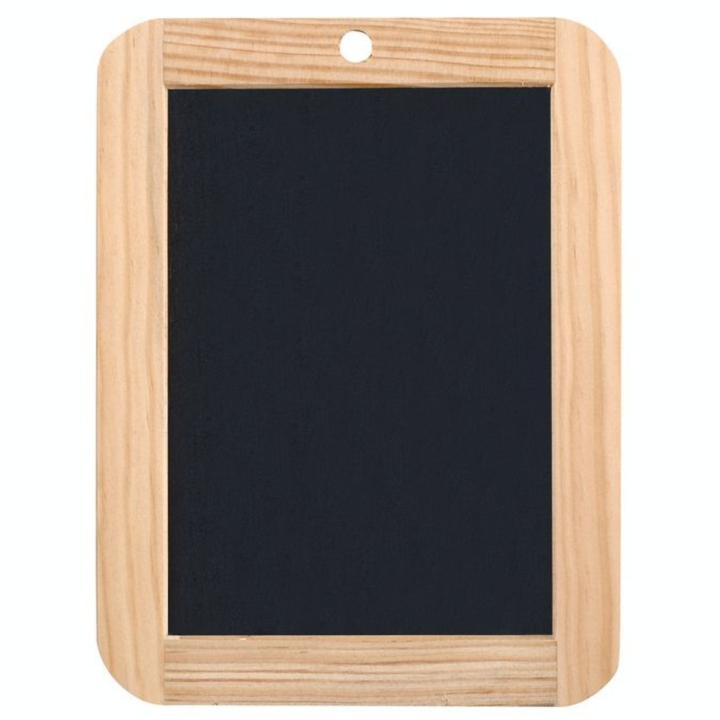 Ardoise  naturelle 18 x 26 cm cadre bois - Wonday - Rougier et Plé