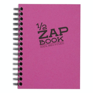 Bloc papier 1/2 Zap Book spiralé - Clairefontaine - Rougier et Plé