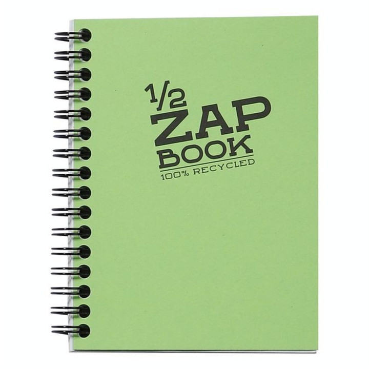 Bloc papier 1/2 Zap Book spiralé - Clairefontaine - Rougier et Plé