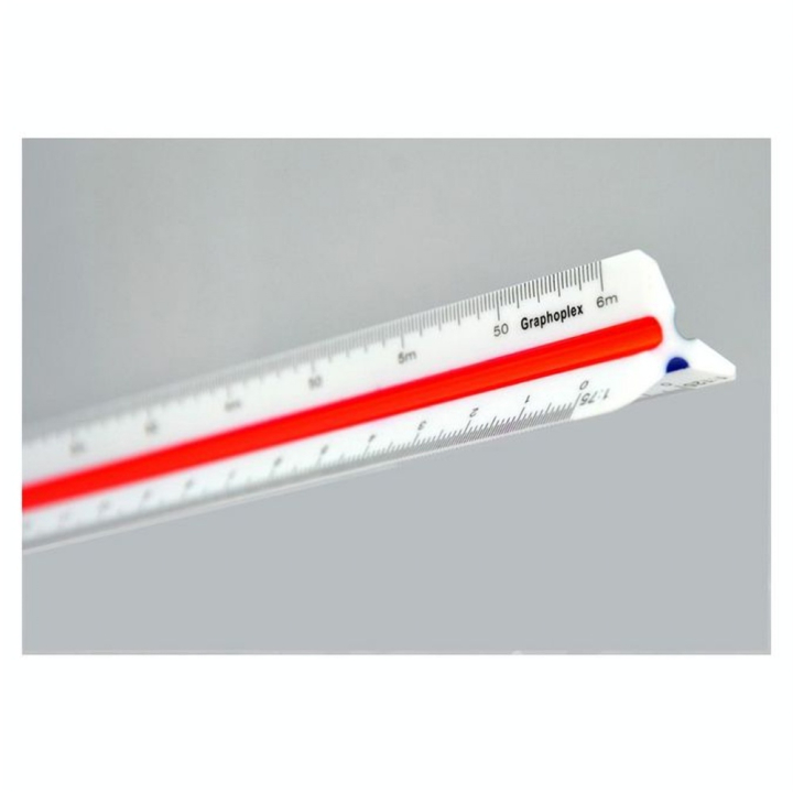 Règle kutch 30 cm  1/20 - 1/125 - Graphoplex - Rougier et Plé