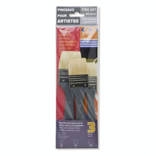 Set de 3 spalters en soie de porc - Rougier&Plé - Rougier et Plé