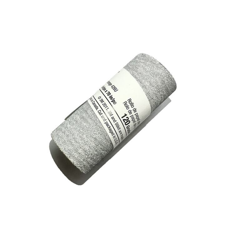 Rouleau abrasif pour bloc de ponçage Grain fin 120 - Rougier&Plé - Rougier et Plé