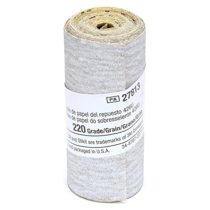 Rouleau abrasif pour bloc de ponçage grain moyen 220 - Rougier&Plé - Rougier et Plé