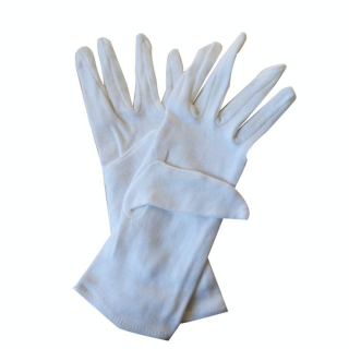 Gant blanc en coton main droite taille unique - Rougier&Plé - Rougier et Plé