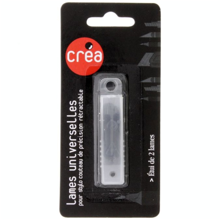 Étui de 2 lames universelles pour couteau de précision rétractable Graphic - Créa - Rougier et Plé