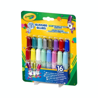 Mini colles pailletées lavables - 16 pcs - Crayola - Rougier et Plé