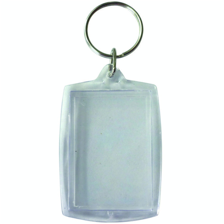 Lot de 6 porte-clés transparents rectangles - Graine Créative - Rougier et Plé