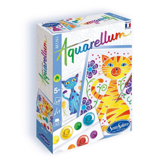 Aquarellum mini chats Funfrag  - Sentosphère - Rougier et Plé