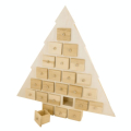 Sapin de l'Avent à tiroirs 56 x 53 x 6,5 cm - CTOP - Rougier et Plé