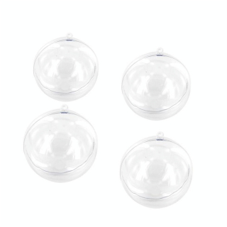 4 boules cristal  diamètre 4 cm - CTOP - Rougier et Plé
