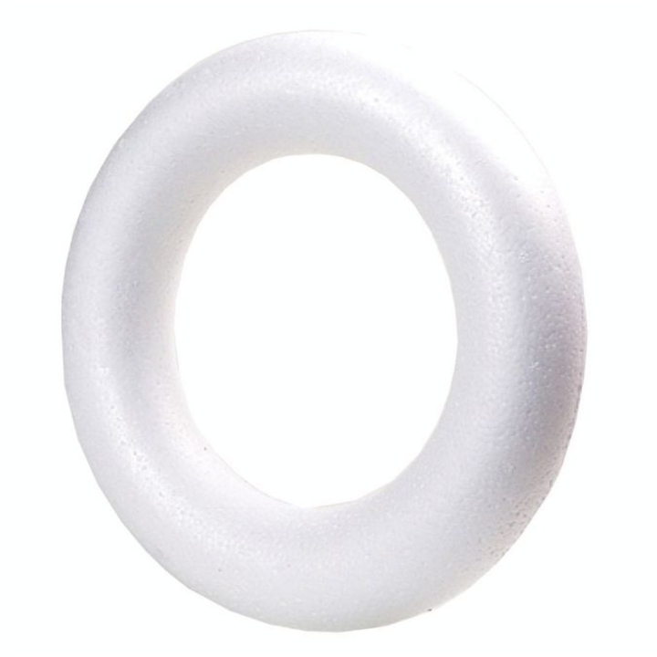 Couronne en styropor diamètre 22 cm - CTOP - Rougier et Plé