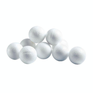 Pack de 6 Boules styropor diamètre 5 cm - CTOP - Rougier et Plé