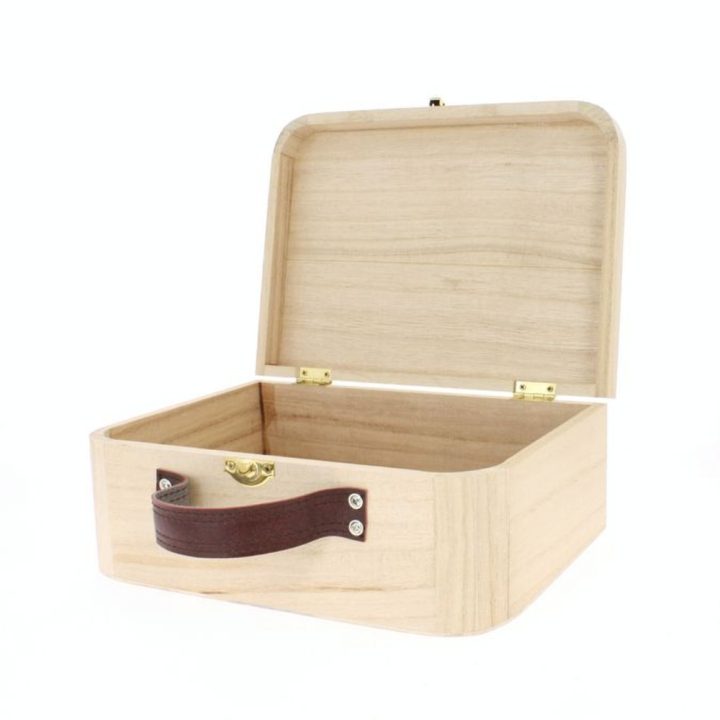 Valisette à décorer en bois  23 x 17 x 9 cm - Artemio - Rougier et Plé