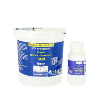 Silicone contact alimentaire 3428 1 kg - Esprit Composite - Rougier et Plé