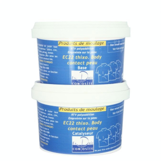 Silicone RTV EC22 Contact peau 1 kg - Esprit Composite - Rougier et Plé